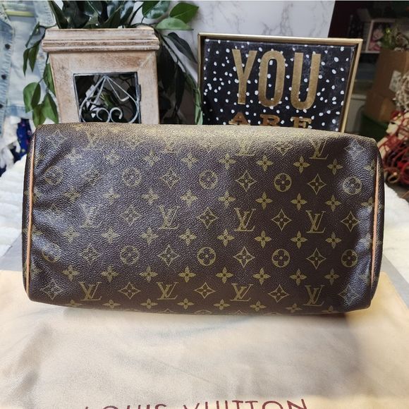 Louis Vuitton Vintage monogram Speedy 35 - Picture 6 of 16